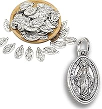 Miraculous Virgin Medal. (13 pieces). Medal of the Miraculous Virgin to give and share with your loved ones. Small and light to take them anywhere with you VLC Arts