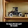 LEGO Icons Ford Model T 11376 - Yetişkinler için Açılan Kumaş Tavan, İki Parçalı Ön Cam ve Tek Yolcu Kapısı İçeren Klasik Yaratıcı Dekoratif Otomobil Modeli Yapım Seti, Hediye Fikri (1060 Parça)
