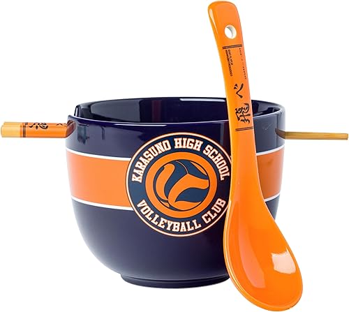 Miniatura 17 de Silver Buffalo The Powerpuff Girls Girl Power Featuring Blossom, Bubbles, and Buttercup Ceramic Ramen Noodle Rice Bowl with Chopsticks, Microwave