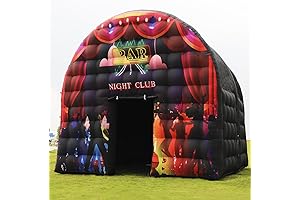 Black Inflatable Party Tent (15x15x14 FT)