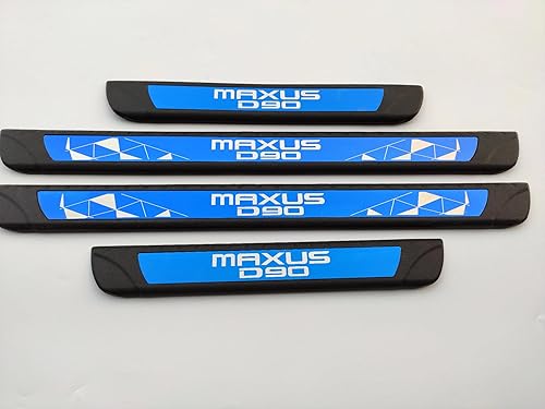 Miniatura 2 de GZBFTDH Protector de rasguños para umbral de puerta de automóvil, para LDV MAXUS D90 2017-2022, accesorios para piezas de automóvil, cubierta de