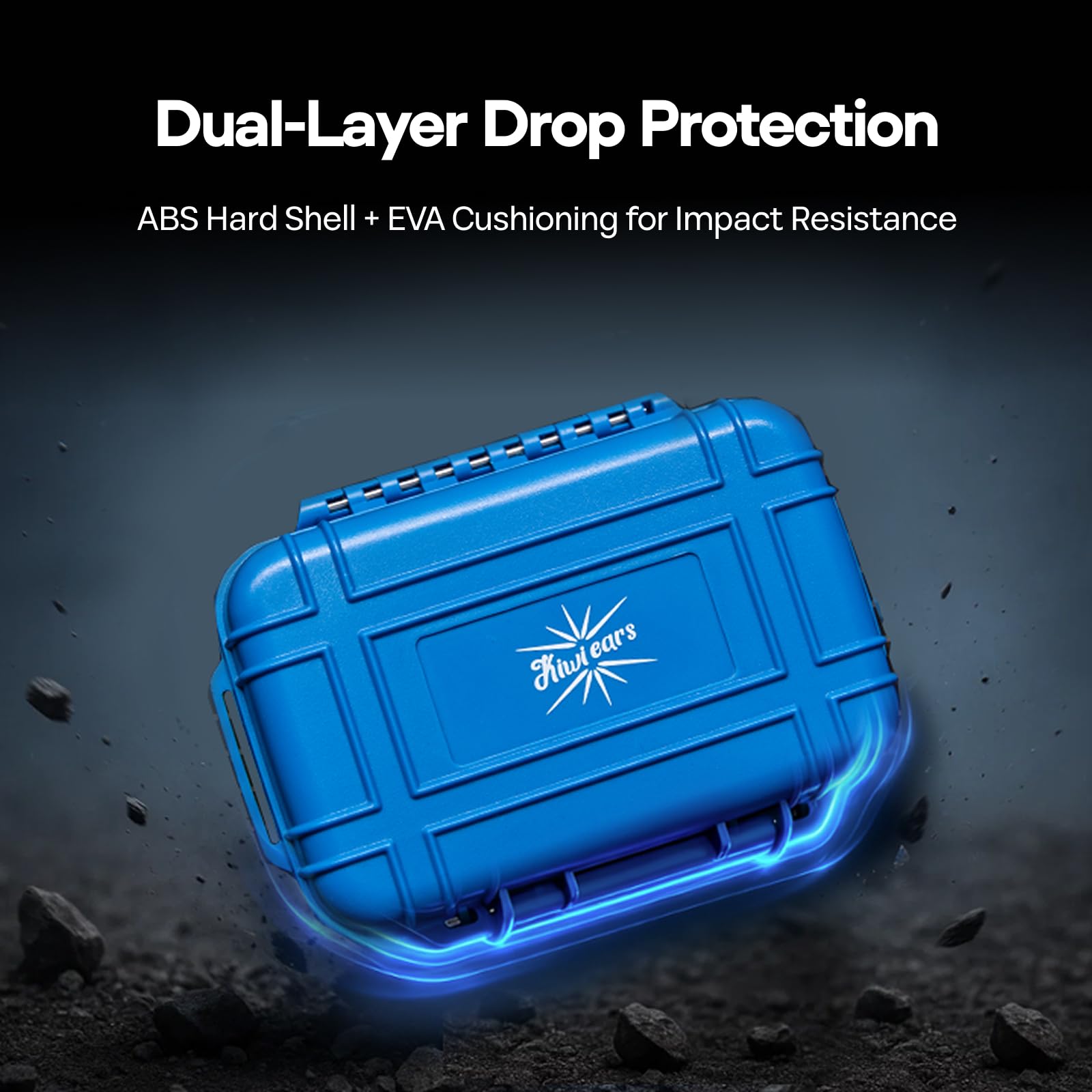Linsoul Kiwi Ears Astral 1DD+6BA In Ear Monitor Ibrido,Cuffie cablate,Auricolari HiFi per Studio di Registrazione + KIWI EARS SONICAP Custodia Impermeabile per Auricolari