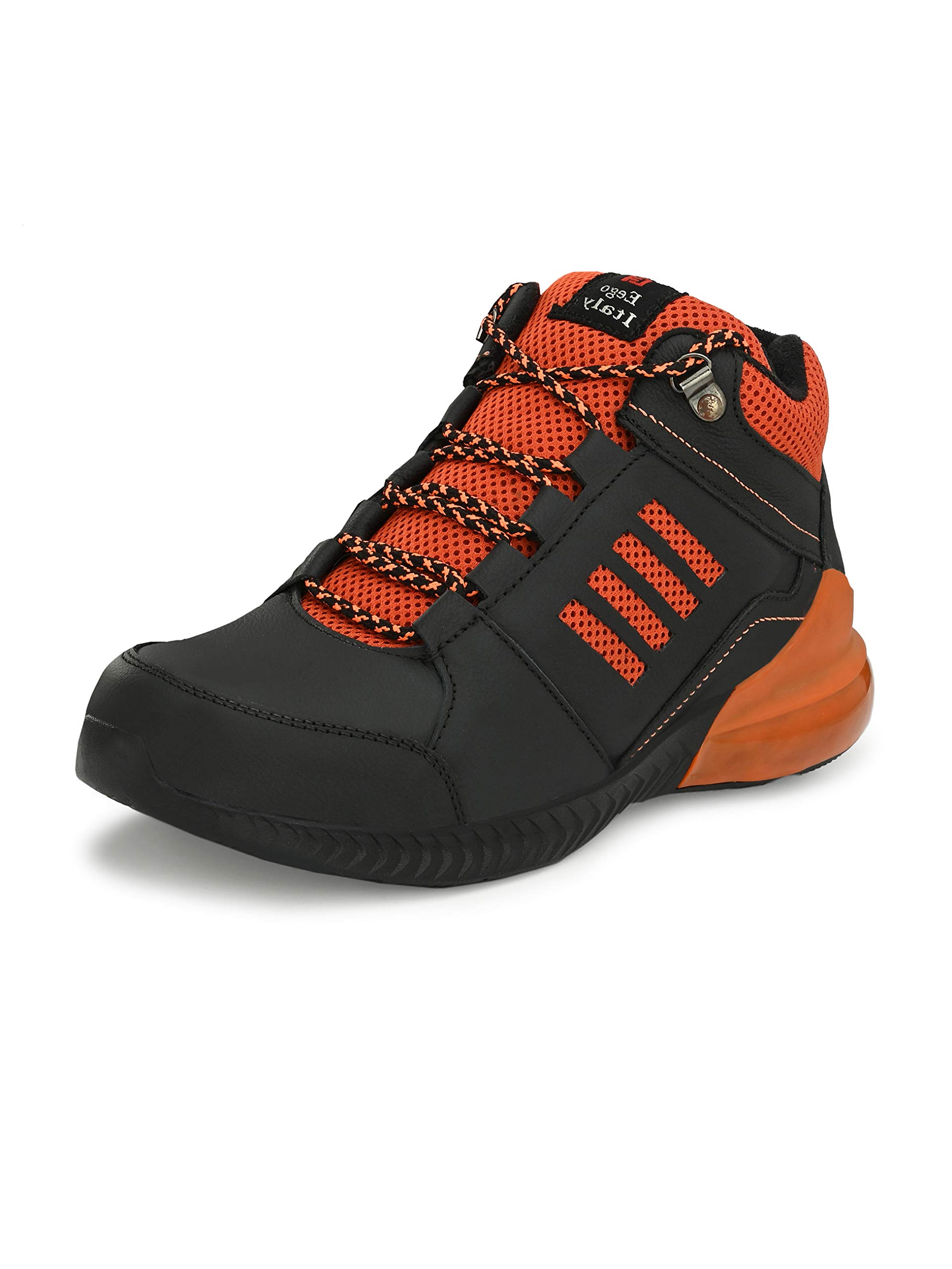 Eego Italy Genuine Leather Steel Toe Boots with Anti Skid Sole_WW_103_ORANGE-10 (B08LT34795) Amazon Price History, Amazon Price Tracker