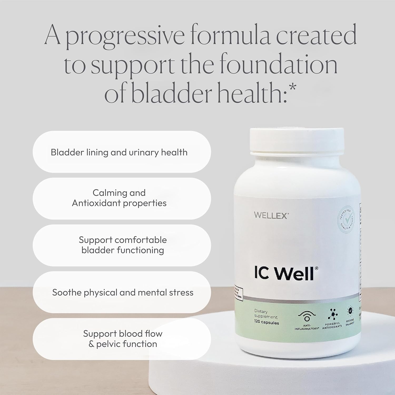 Papillex Bladder Comfort & Urinary Wellness Support Supplement | NAG, Chondroitin & Quercetin for Urinary Comfort, Frequency & Sleep Support | 30-Day Formula