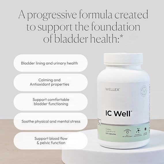 Bladder Comfort & Urinary Wellness Support Supplement | NAG, Chondroitin & Quercetin for Urinary Comfort, Frequency & Sleep Support | 30-Day Formula