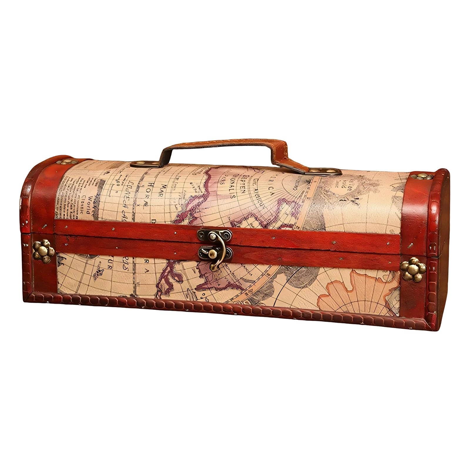 Whoasyst European Styles Wine Box with Sturdy Construction for Secure Transport and Sophisticated Showcases Small Space Wine Solution