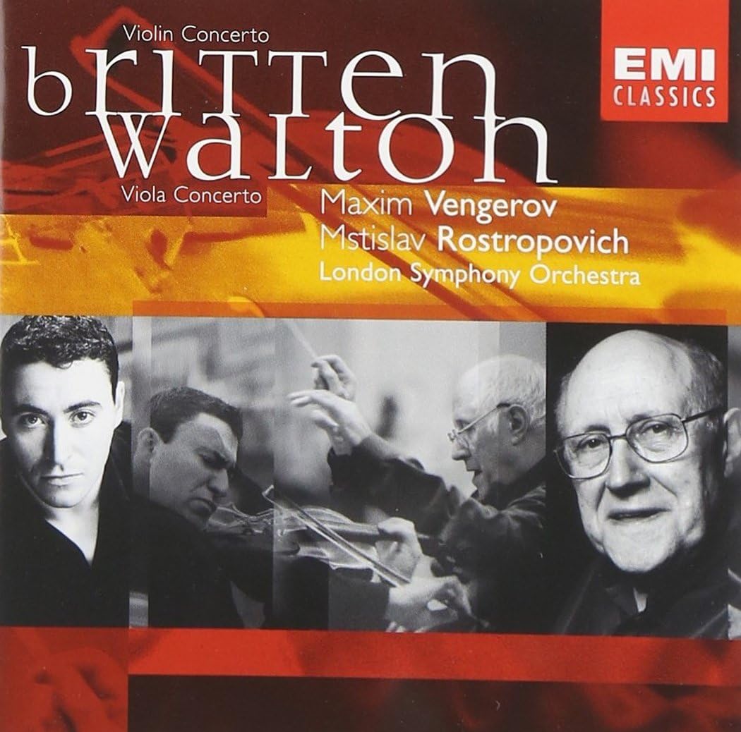 Britten Violin Concerto / Walton Viola Concerto Amazon.co.uk CDs