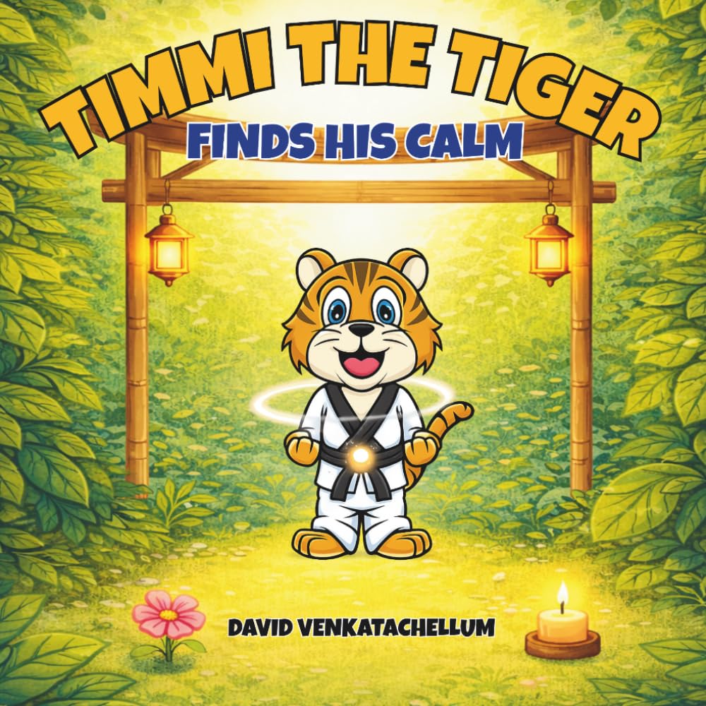Timmi The Tiger Finds His Calm: One Breath At A Time (Timmi the Tiger Adventures)