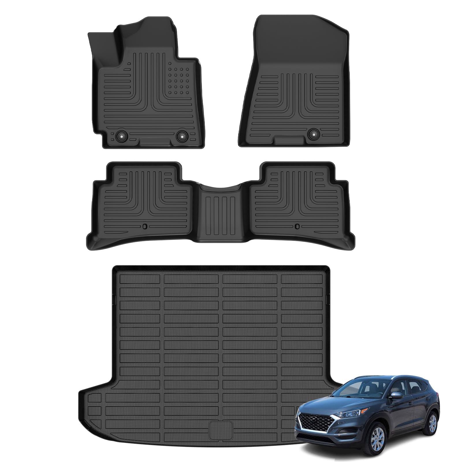 Floor Mats &amp; Cargo Liner for Hyundai Tucson 2016-2021
