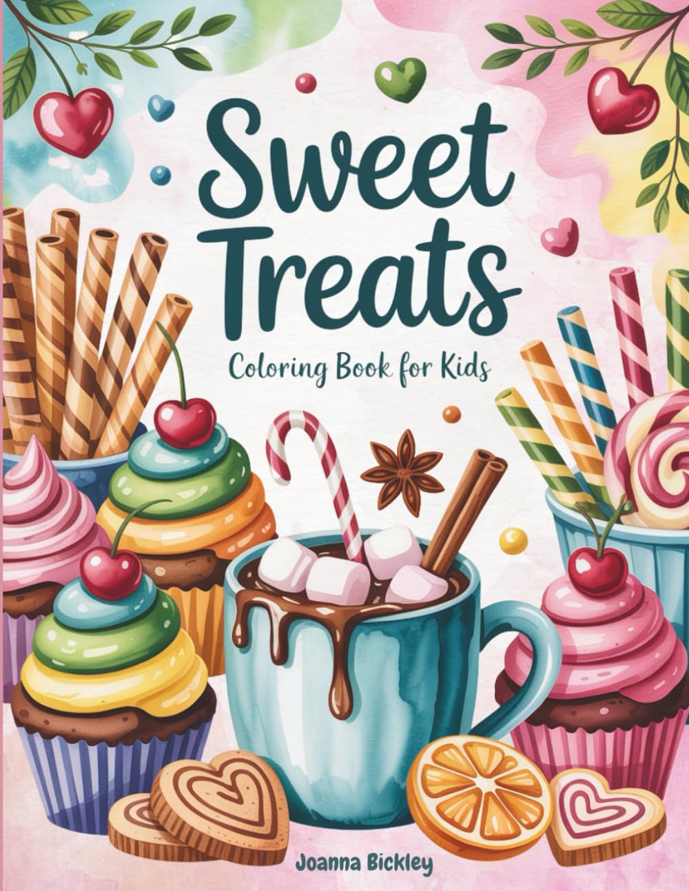 Sweet Treats: Coloring Book for Kids 6-12