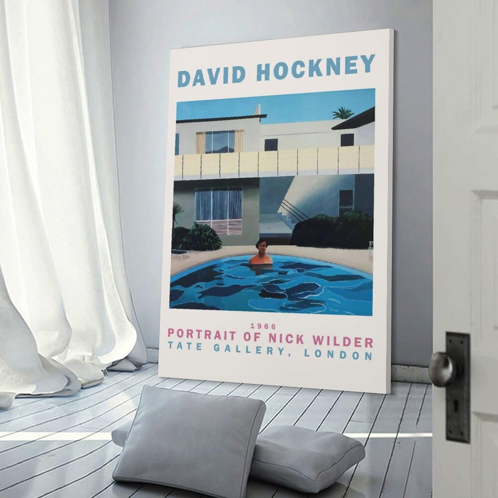 Amazon.co.jp: David Hockney ポスター スイミング・プール ポスター