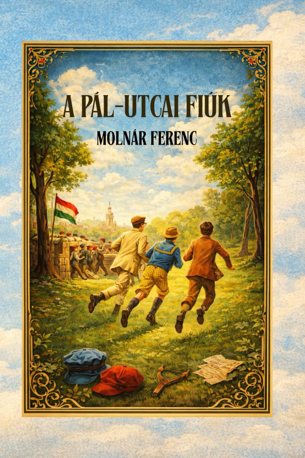 A Pál-utcai fiúk: A Classic Coming-of-Age Novel About Friendship, Loyalty, and Courage Illustrated Edition - Hungarian version