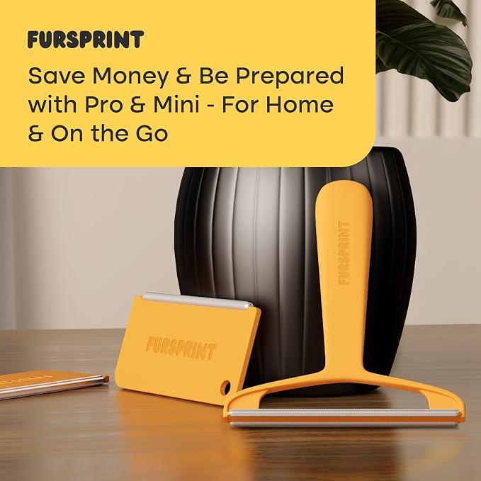 Removedor de Pelo para Mascotas Fursprint Mini & Pro Naranja miniatura 2