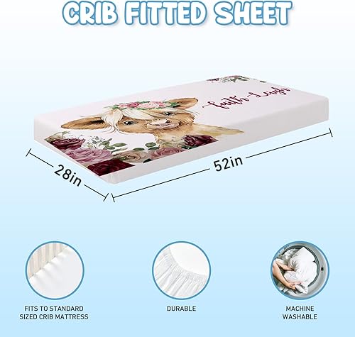 Miniatura 10 de Juego de ropa de cama personalizado para cuna de bebé, manta con nombre personalizado con respaldo de puntos, juego de cama de cuna de 5 piezas para