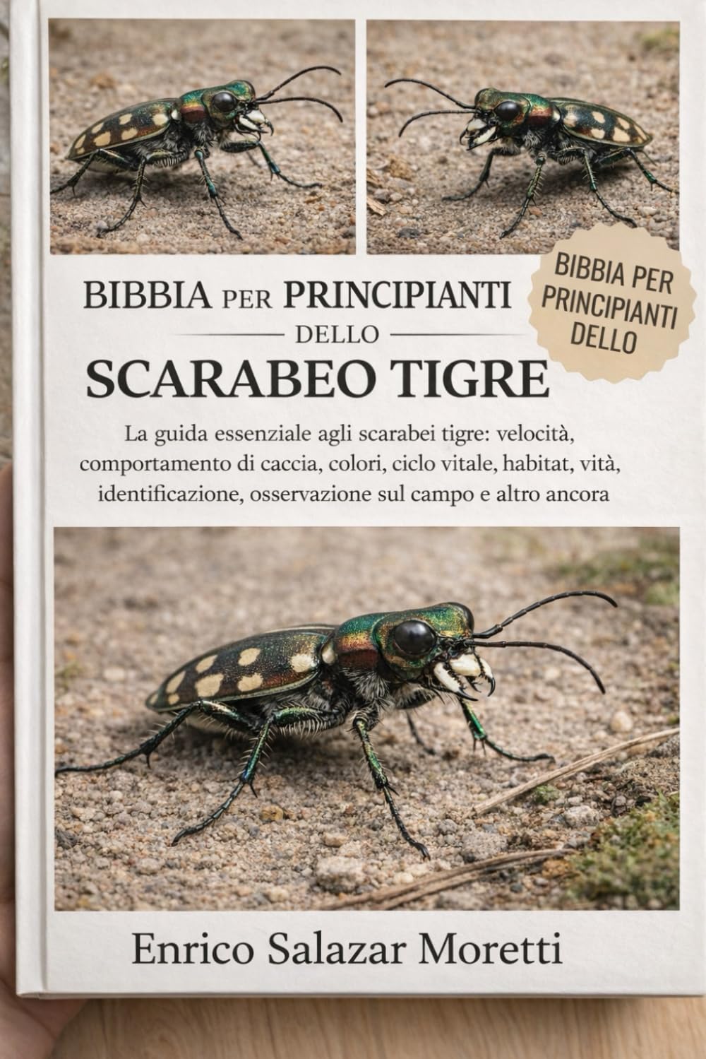 BIBBIA PER PRINCIPIANTI DELLO SCARABEO TIGRE: La guida essenziale agli scarabei tigre: velocità, comportamento di caccia, colori, ciclo vitale, ... osservazione sul campo e altro ancora