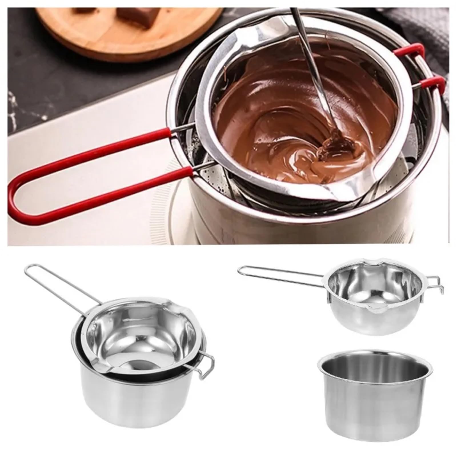 Crisol De Cera Acero Inoxidable para Hogar