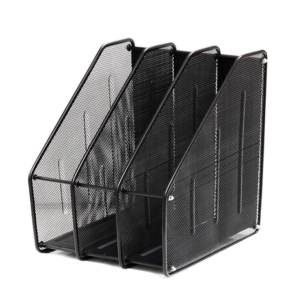 Buy File Racks/Desk Organizer Desktop File Organizer Black Metal Mesh
