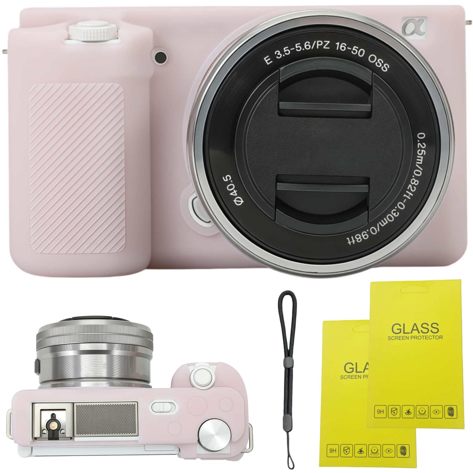 ZV-E10 Case, Soft Silicone Protective Case for Sony ZV-E10 ZVE10 Camera