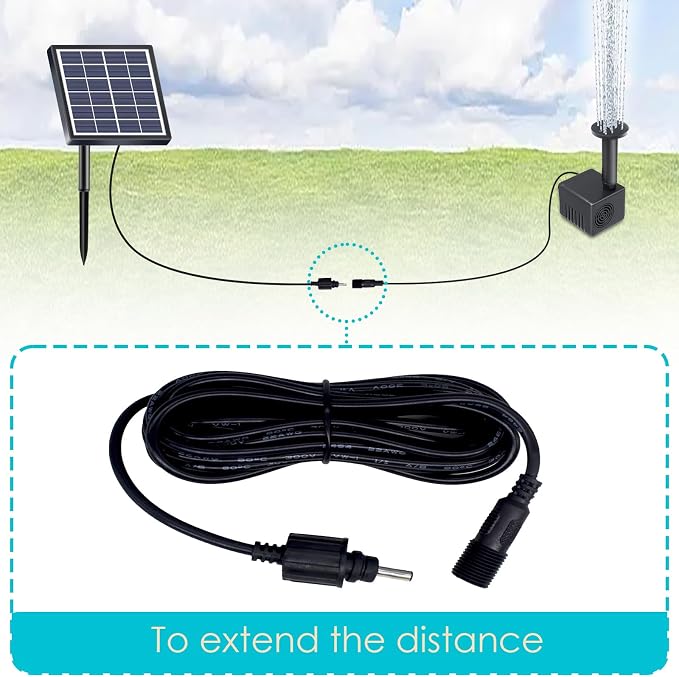 Cable de Extensión Solar de 10 Pies Lewisia (2 Unidades) miniatura 3