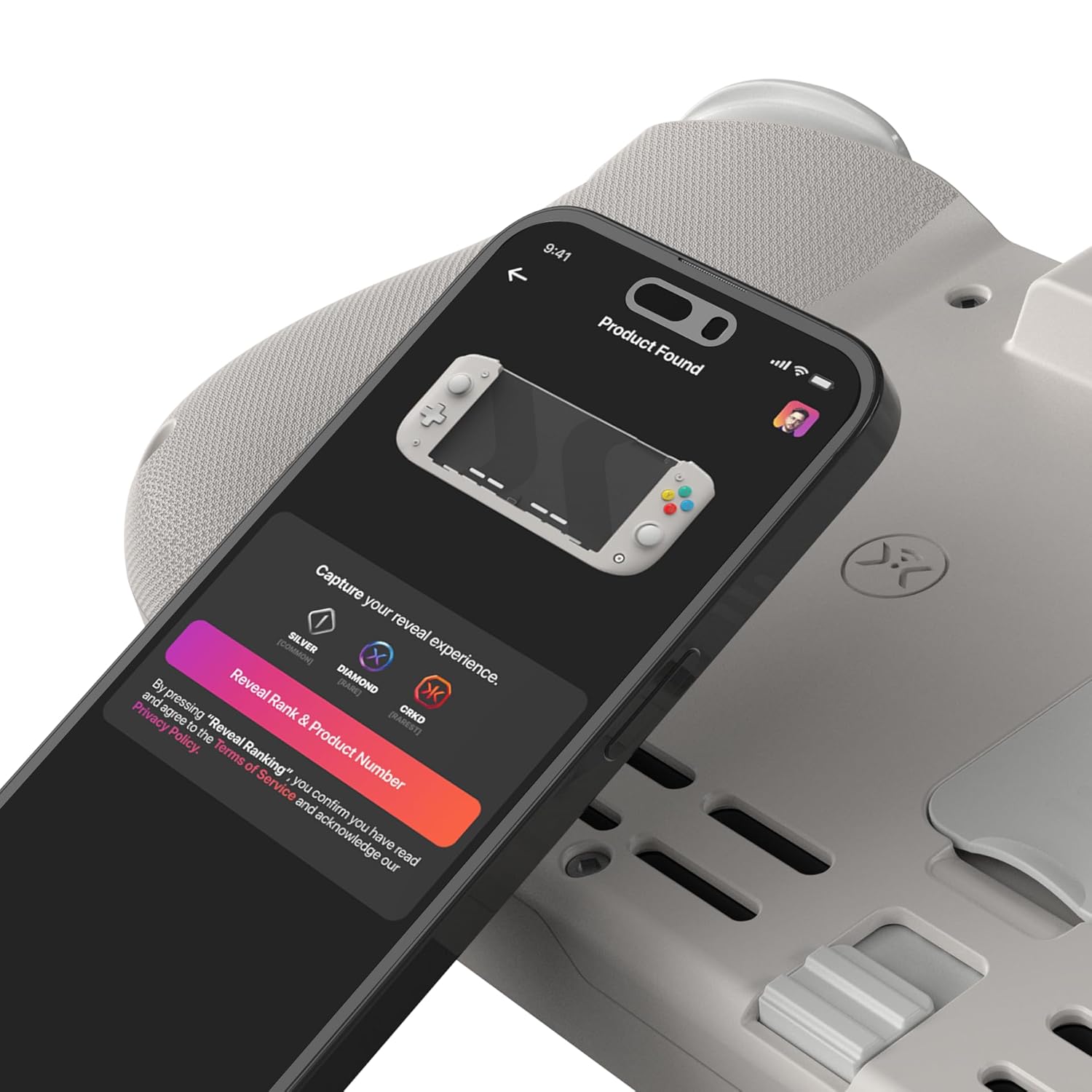 CRKD Nitro Deck - Professional Handheld Deck with Zero Stick Drift for Nintendo Switch and Switch OLED (PAL Grey - Nostalgia Collection) - Image 7