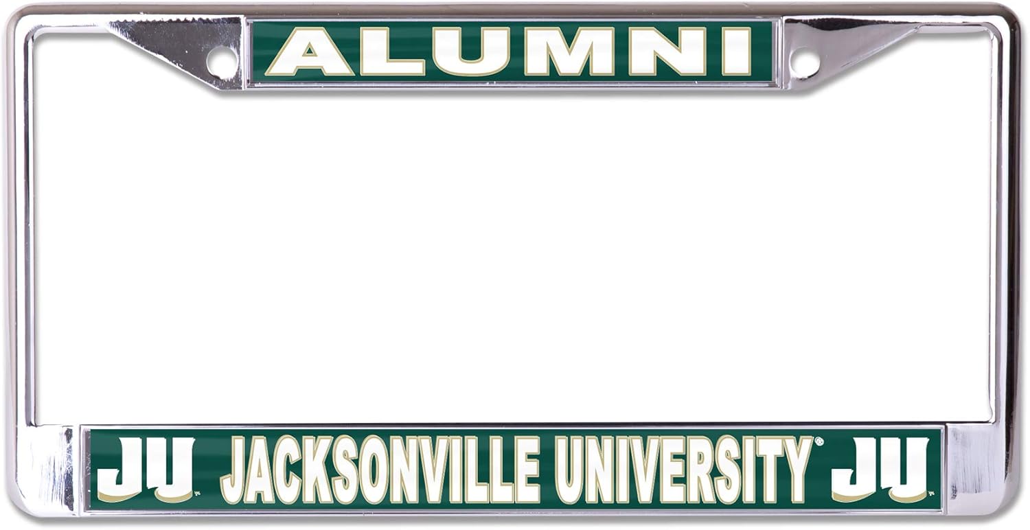 Jacksonville University Alumni Chrome License Plate Frame