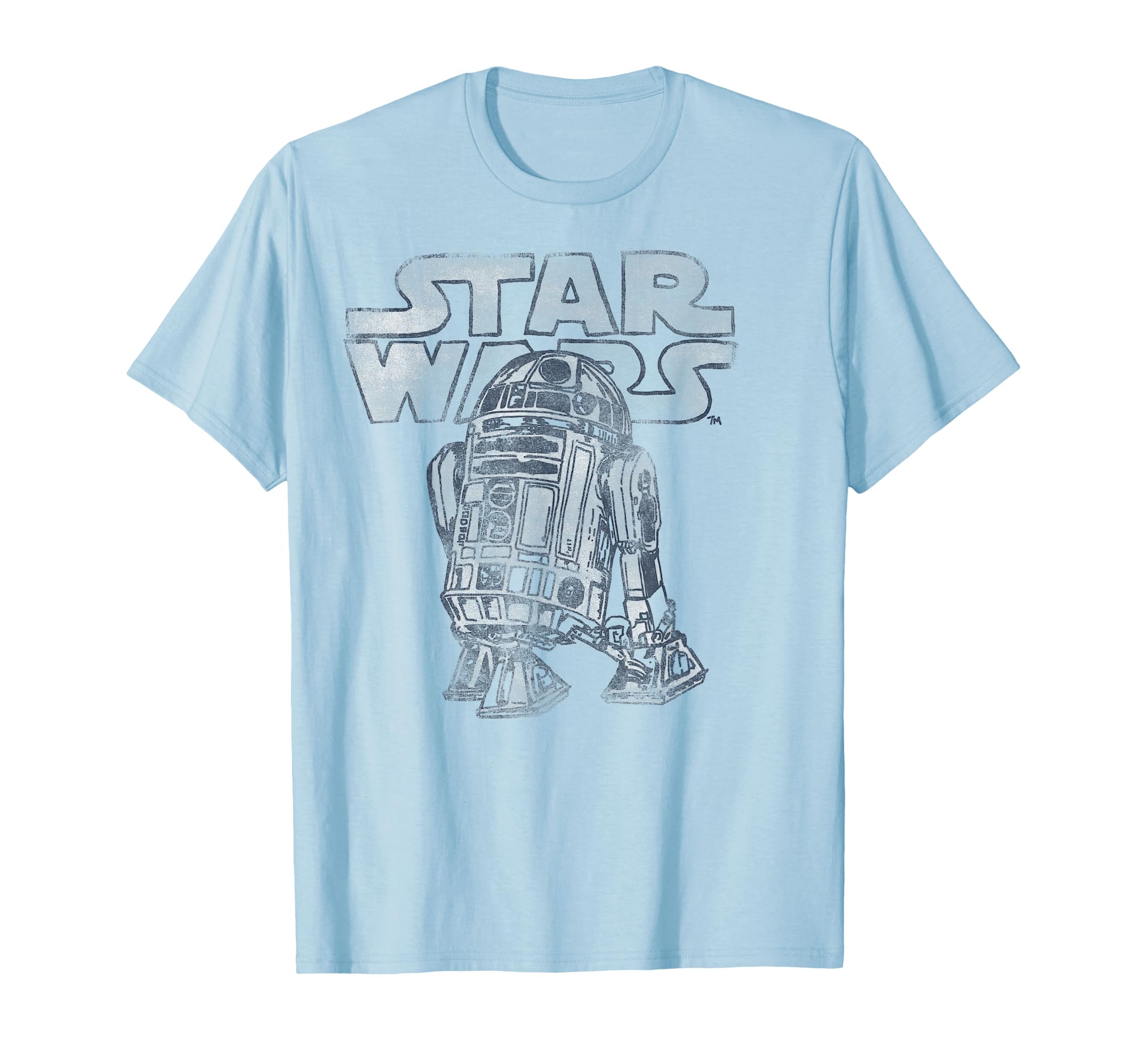 R2-D2 Vintage Distressed C2 Disney+ T-Shirt