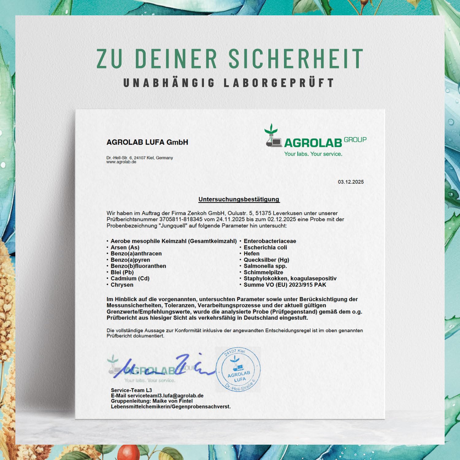 NATURTREU® Hyaluron Kapseln mit 500 mg Hyaluronsäure hochdosiert mit Aloe Vera, Biotin & Vitamin C - 90 Kapseln für Haut* und Gelenke** - Natürlich und vegan