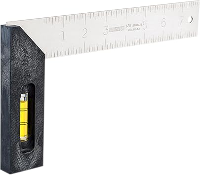 Empire Level 120 Polysteel Tri-Square, 1/8-Inch Graduation
