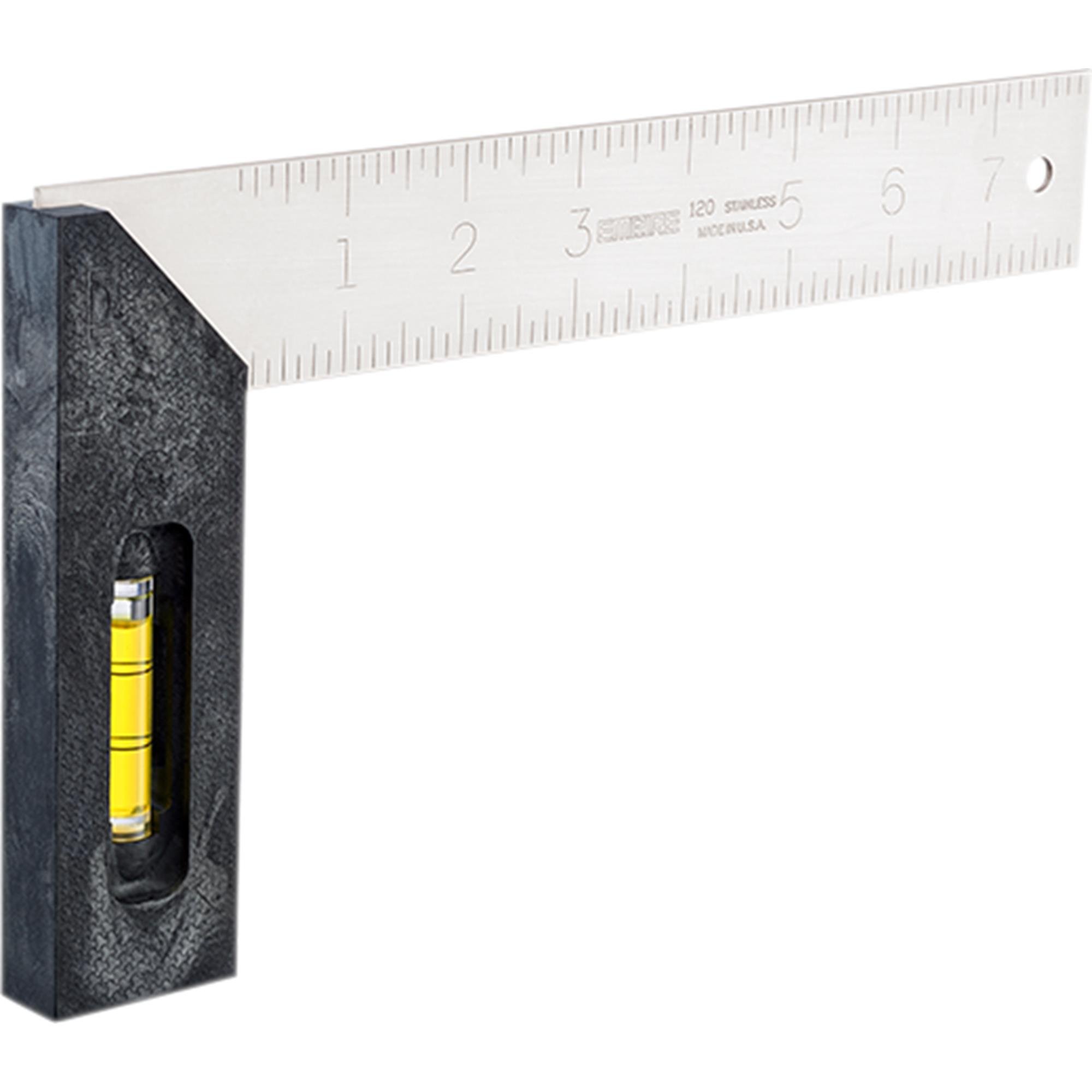 Empire Level 120 Polysteel Tri-Square, 1/8-Inch Graduation