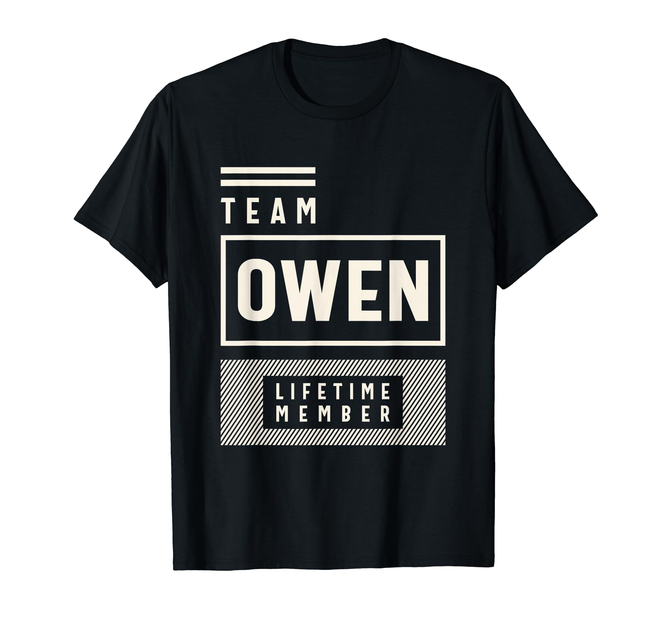 Team Owen Lifetime Member - Owen Name T-Shirt