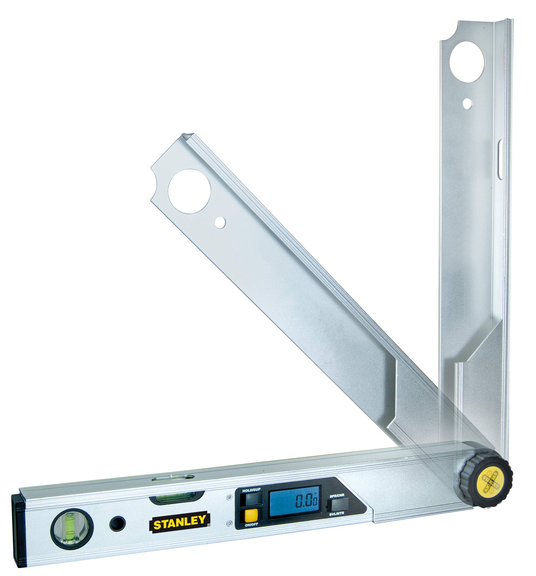 STANLEY FATMAX Nivel Digital y Medidor de Ángulos de 40cm, Pantalla LCD, Precisión 0.1, Perfil de Aluminio, 0-42-087