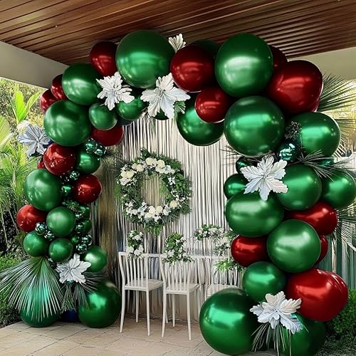 Vista 32 de Guirnalda de globos de color rosa pastel de doble relleno, globos de látex rosa claro, diferentes tamaños, 18/12/5 pulgadas, kit de globos de Rosa