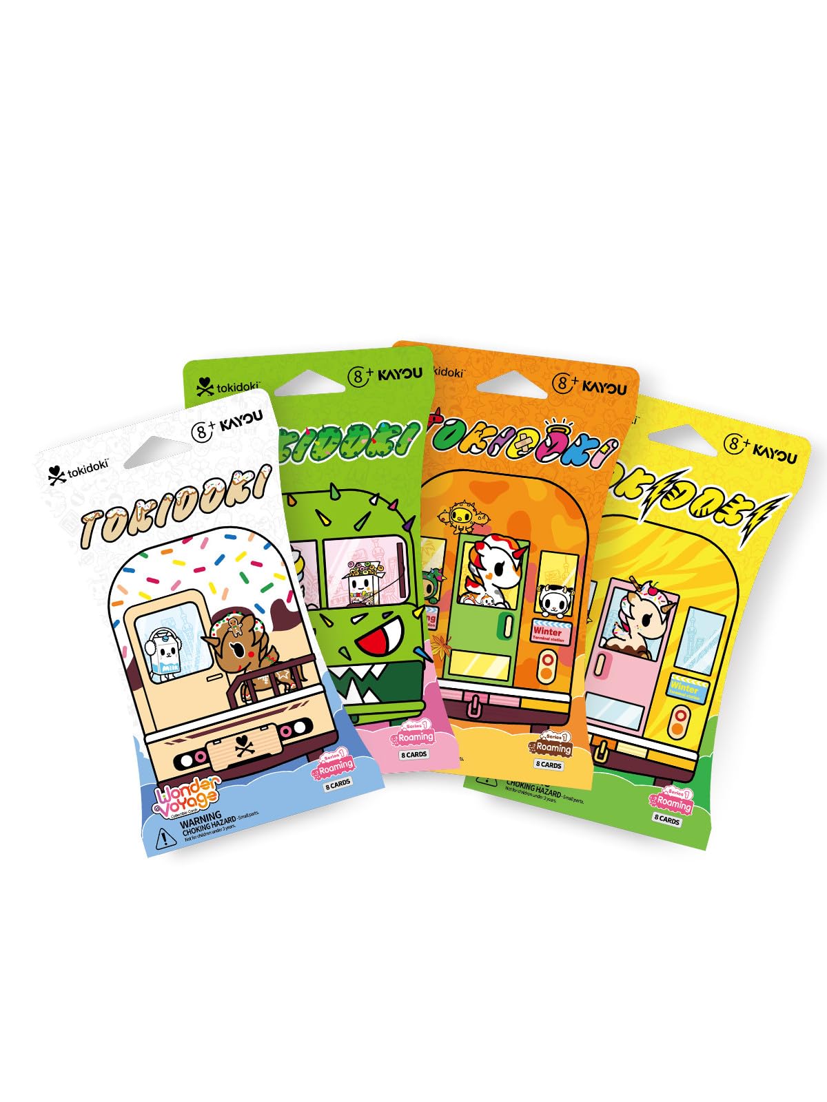 Kayou Limited | tokidoki: Wonder Voyage Collectible Cards - Roaming Edition 1-A | Collectible Cards | Ages 8+