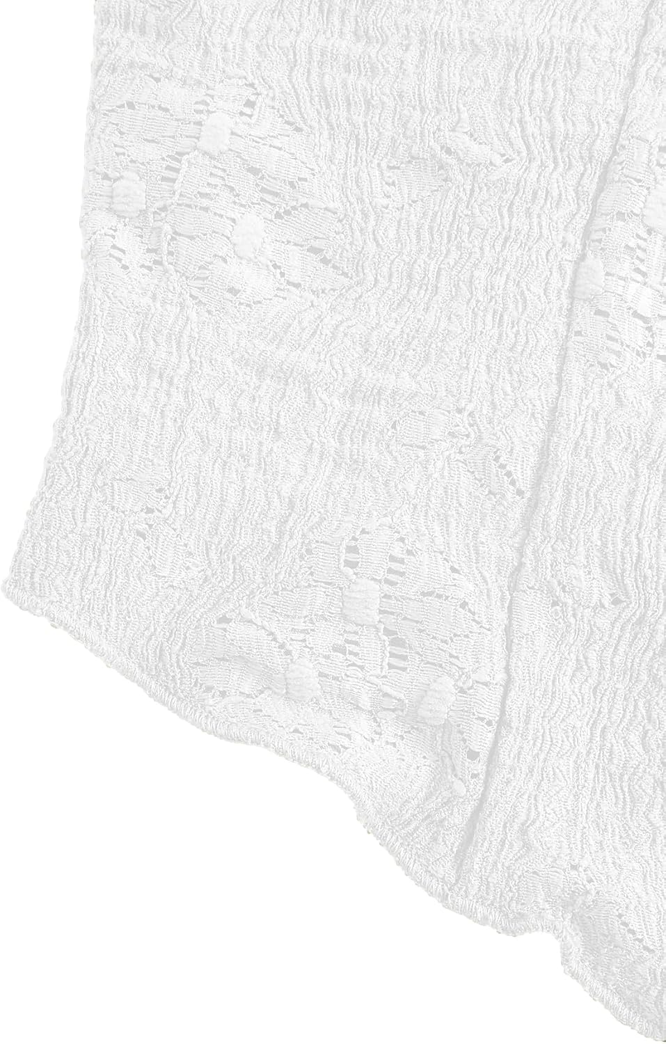 Women's Going Out Tops Y2K Tie Front Asymmetrical Ruffle Hem Crop Tops Boho Cowgirl Outfits - Image 6