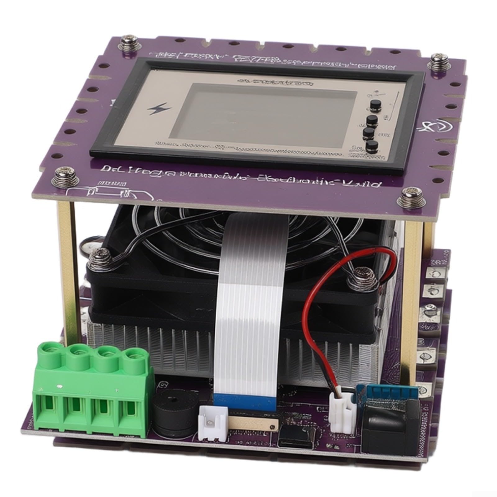 DL24MP-150 - Tester di carico elettronico 150 W DC 1-200 V 30 A USB con WiFi per app Tuya, display a colori da 2,4 pollici per capacità di resistenza interna, test del cavo, corrente costante