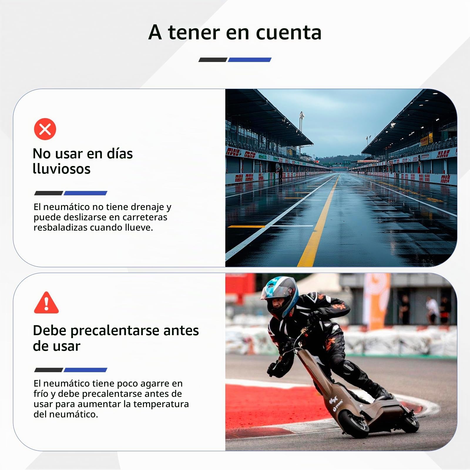 ulip 2PCS 90/65-6,5 neumáticos de carreras Slick neumáticos sin cámara para Dualtron Zero 11X Speedual Plus Scooter