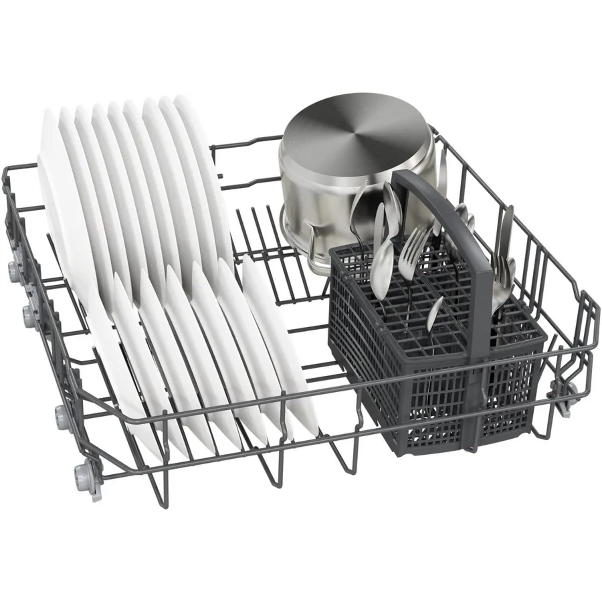 Siemens SX61IX14TE, iQ100 inteligentna zmywarka, w pełni zintegrowana zmywarka, XXL, 60 cm, światło informacyjne, cichy silnik iQdrive, automatyczne i higieniczne programy Plus, varioSpeed, aquaStop