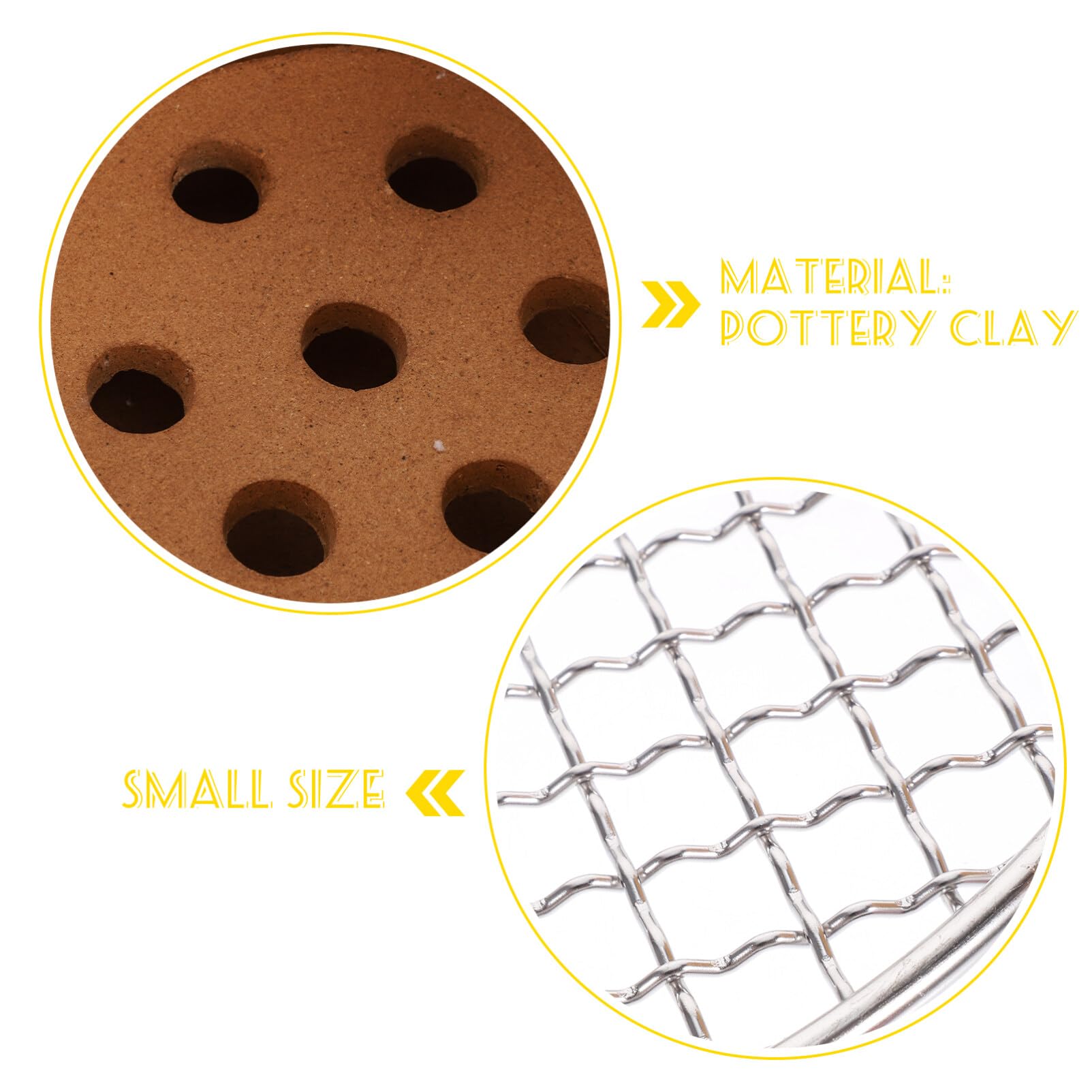 Konro Grill a carbone per interni in stile giapponese Mini barbecue da tavolo portatile con stufa Hibachi in ceramica per barbecue interno
