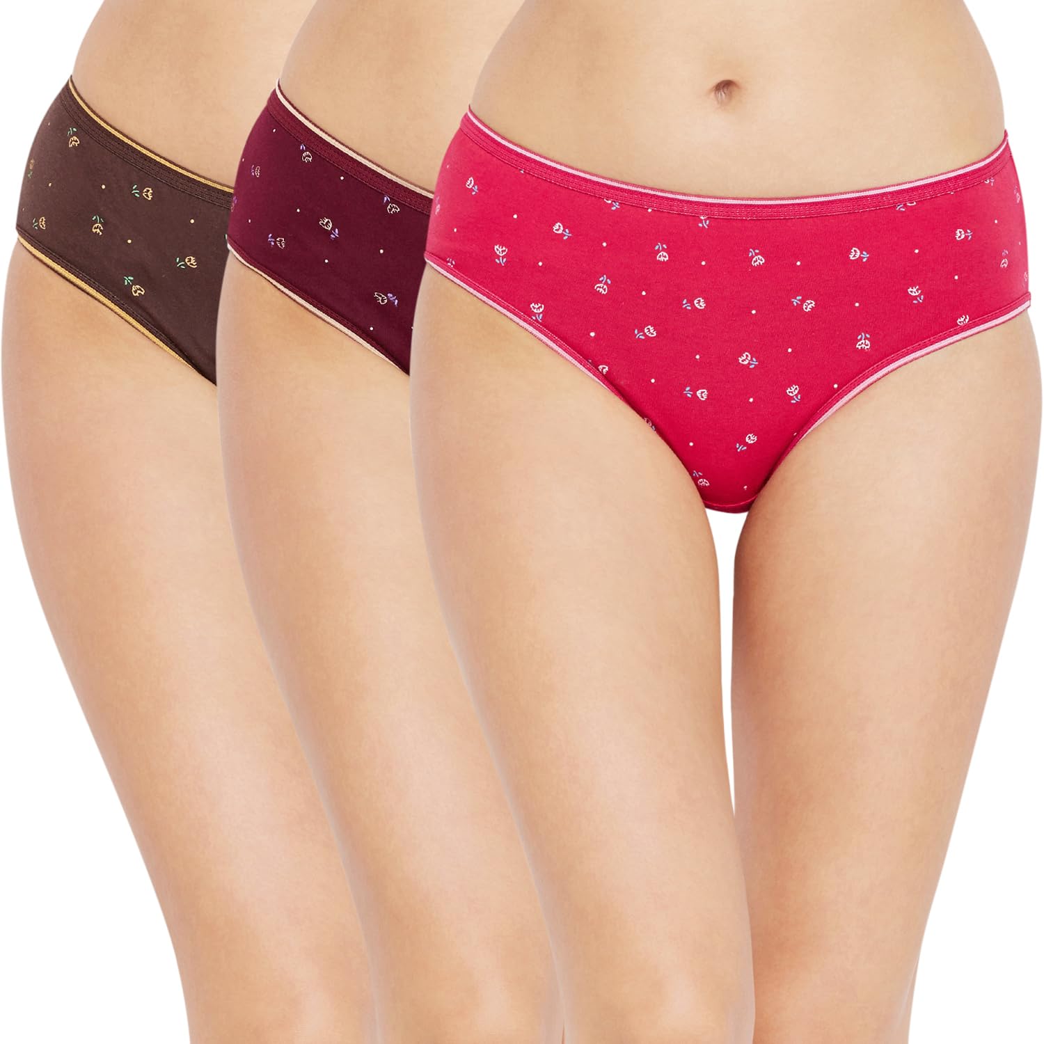 Women's Cotton Printed Premium Brief(400-D)