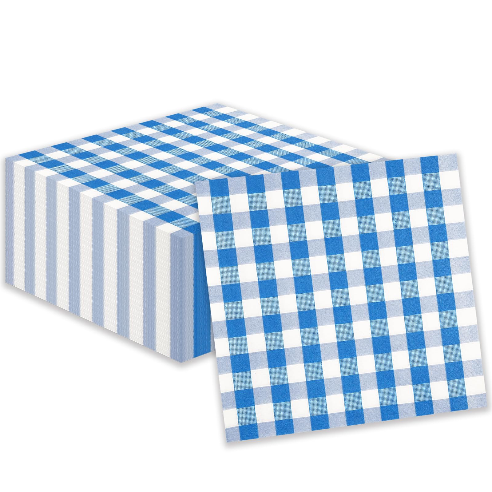 Tovaglioli Di Carta A Quadretti Viola: 40 Pezzi, 25x25 Cm (Aperti), Doppio Strato. Morbidi E Assorbenti, Per Feste, Barbecue, Picnic, Matrimoni E Uso Quotidiano.