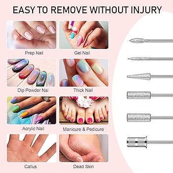 ネイルアート用品(筆など) ARGOFILE Nail care machine POP FILE Amazon.com: Portable Electric Nail Drill File Machine with