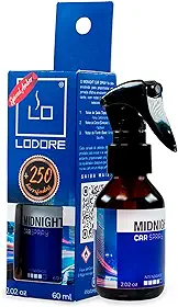 Aromatizante Automotivo Lo Car Spray – Perfume Automotivo Prático e Eficiente, Cheirinho Duradouro para Carros, Ideal para Refrescar o Interior do Veículo com Aromas Suaves e Sofisticados (Midnight)