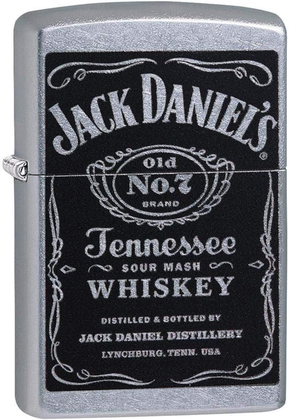 Personalized Zippo Jack Daniel's Classic Windproof Lighter Free Engraving (24779) - Christmas, Halloween & Valentines Day Gift.