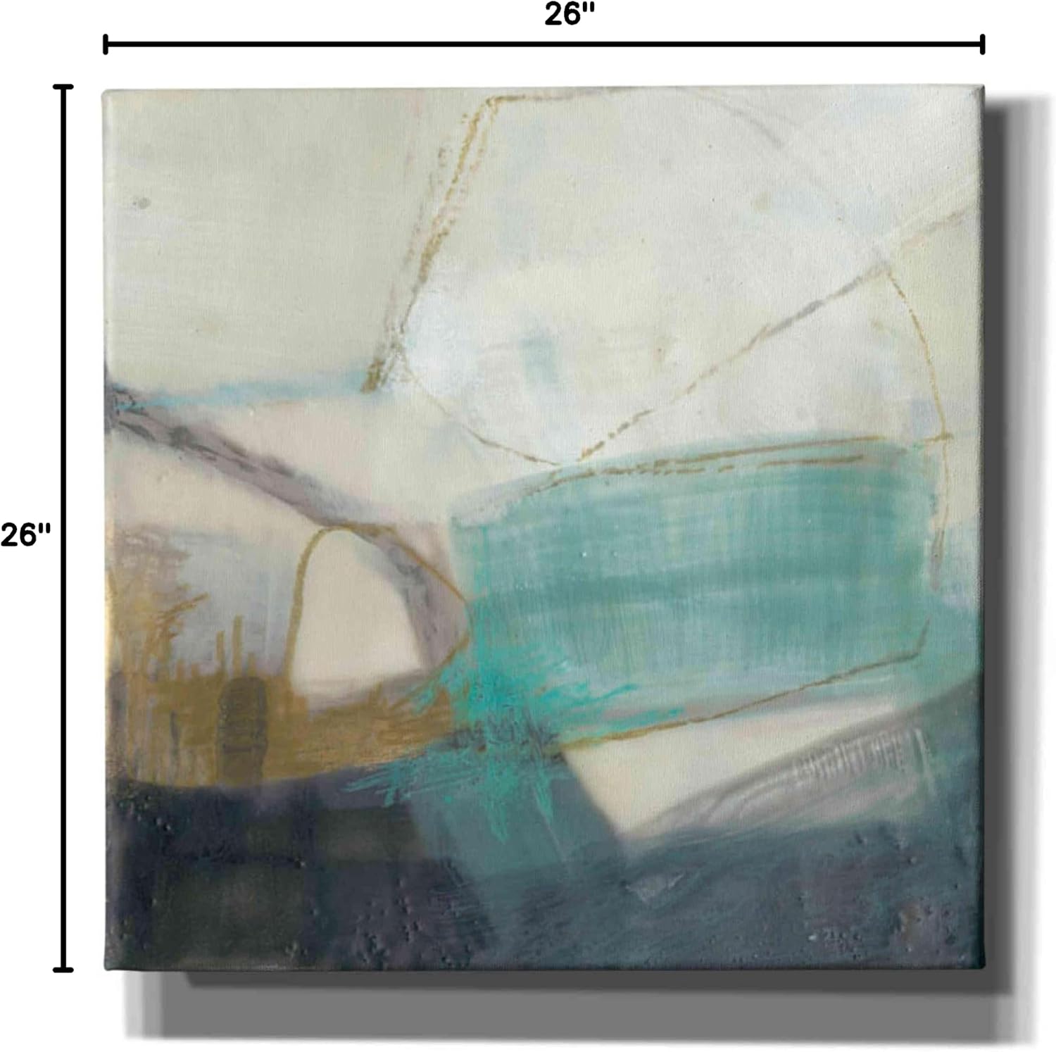 Epic Graffiti 'Tusk I' by Sue Jachimiec Canvas Wall Art, 26"x26"
