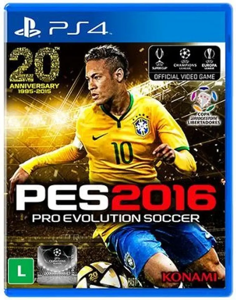 Game Ps4 Pro Evolution Soccer - Pes 2016