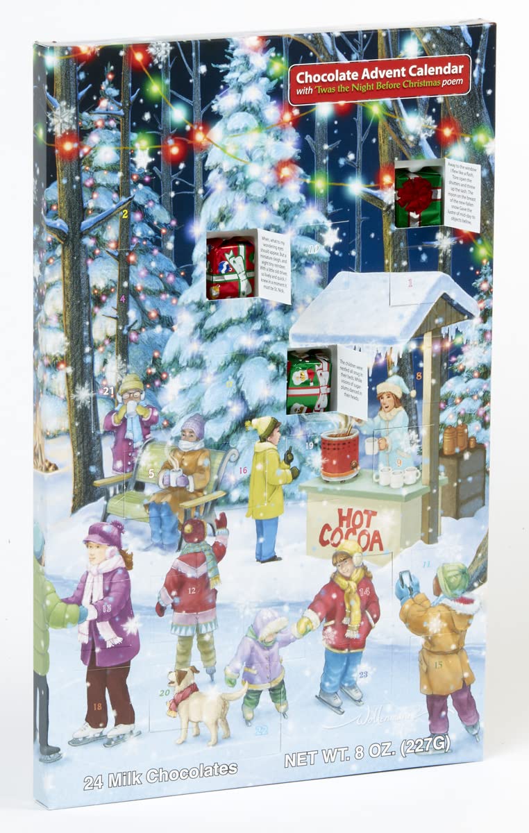 Woodland Skaters - Calendario de Adviento (cuenta regresiva para Navidad)