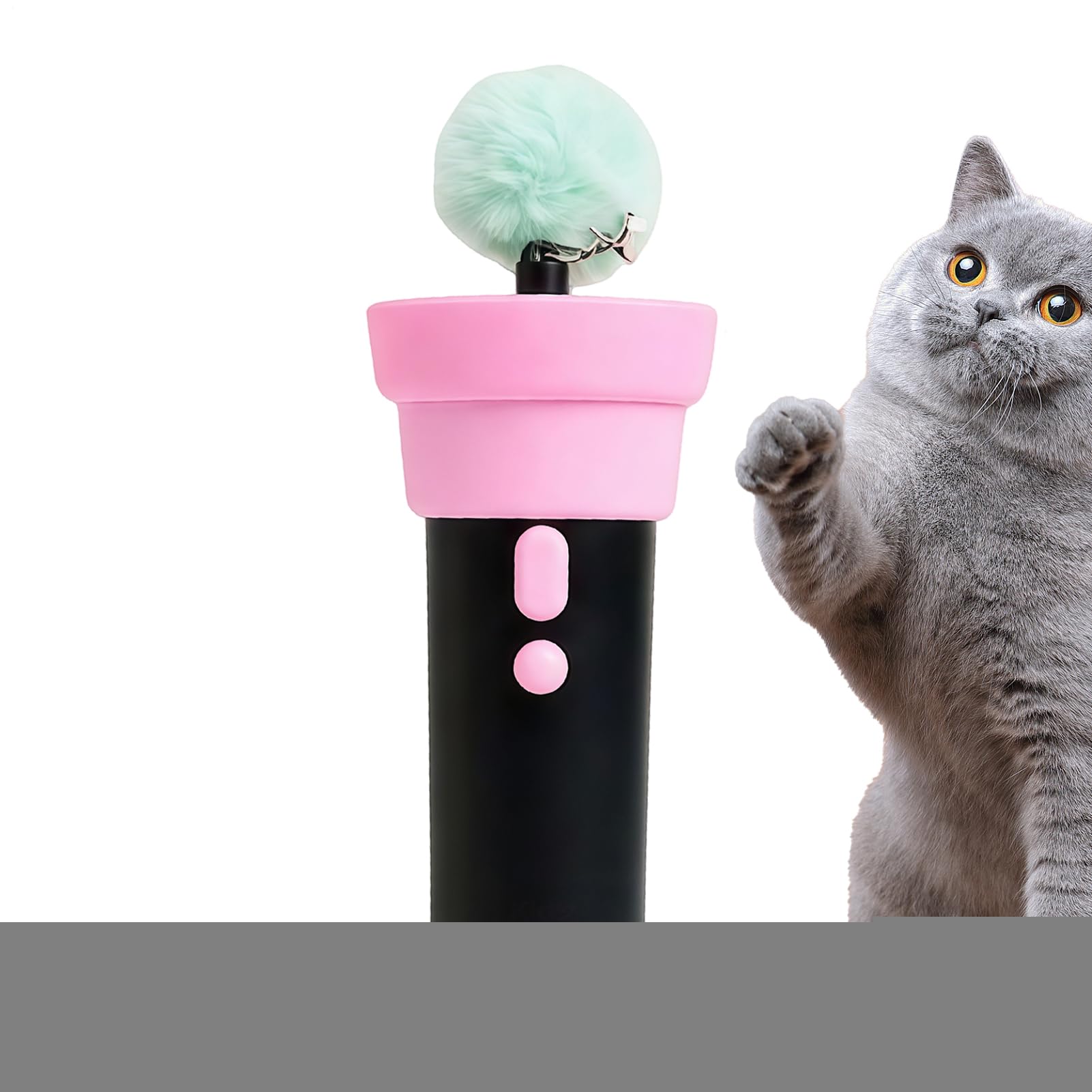Giocattolo Interattivo Gatti Giocattolo Elettrico Per Stimolare Gatti | da Interno per Per Alleviare la Noia, Esercizio in Casa, Intrattenimento Domestico e Allenamento