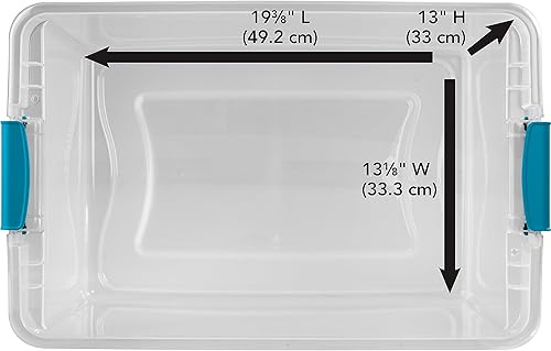 Miniatura 3 de Sterilite Caja con cierre de 64 cuartos  61 L