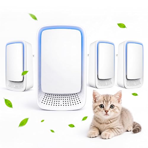 Plug In Air Ionizers 4 Pack for Home, Bedroom, Travel