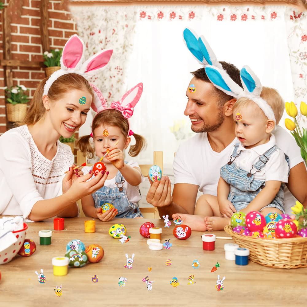 Wishstar Diamond Painting Pascua – 30 Pegatinas De Diamantes De Conejitos, Huevos Y Pollitos – Kit De Manualidad 5D Para Niños – Regalo Divertido Para Decorar En Semana Santa